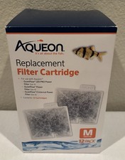 Aqueon Replacement Filter Cartridges Medium – 9 Pack Aquarium Filters (Open Box)