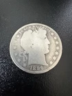 1896 Barber Silver Half Dollar No Reserve Auction!!! Nice Details