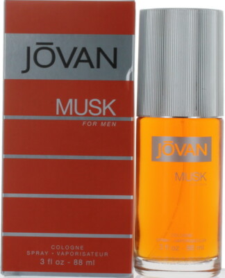 Musk by Jovan for Men Cologne Spray 3 oz.-Shopworn NEW
