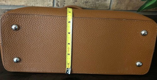 LOUIS VUITTON CAPUCHINES BAG BROWN LEATHER GUC AUTHENTIC! - Picture 22 of 23