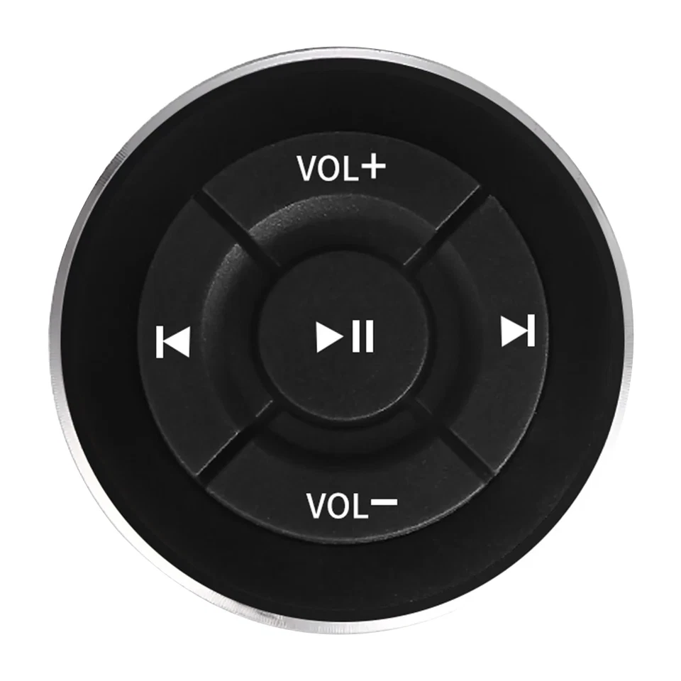 Bluetooth Remote Control Car Steering Wheel Media Remote for Ios Android Phone - Image 2 of 4