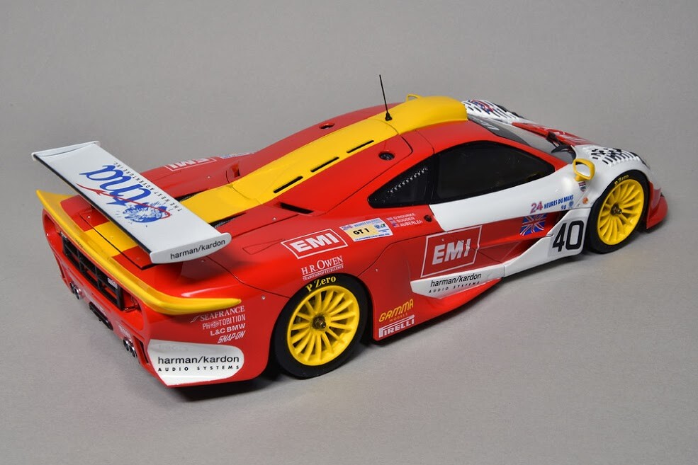 自動車 FUJIMI McLaren F1 GTR Long Tail 1998 1:24 Mclaren F1 GTR