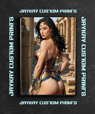 Sexy Wonder Woman Gal Gadot DCU Justice League Poster Print - No Frame