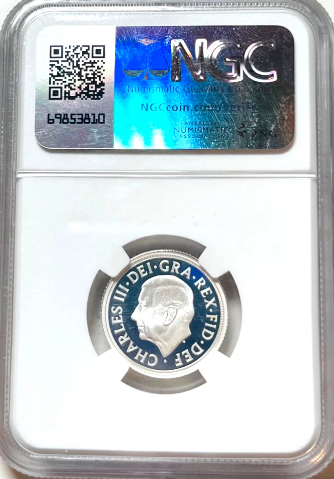 2025 Great Britain UK 1SOV FIRST SILVER SOVEREIGN w/ Privy  NGC PF70 AR 🇬🇧 - Image 3 of 4