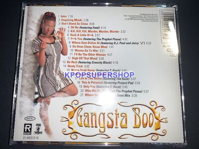 Gangsta Boo Album Enquiring Minds CD Booklet Great OG 1st Press