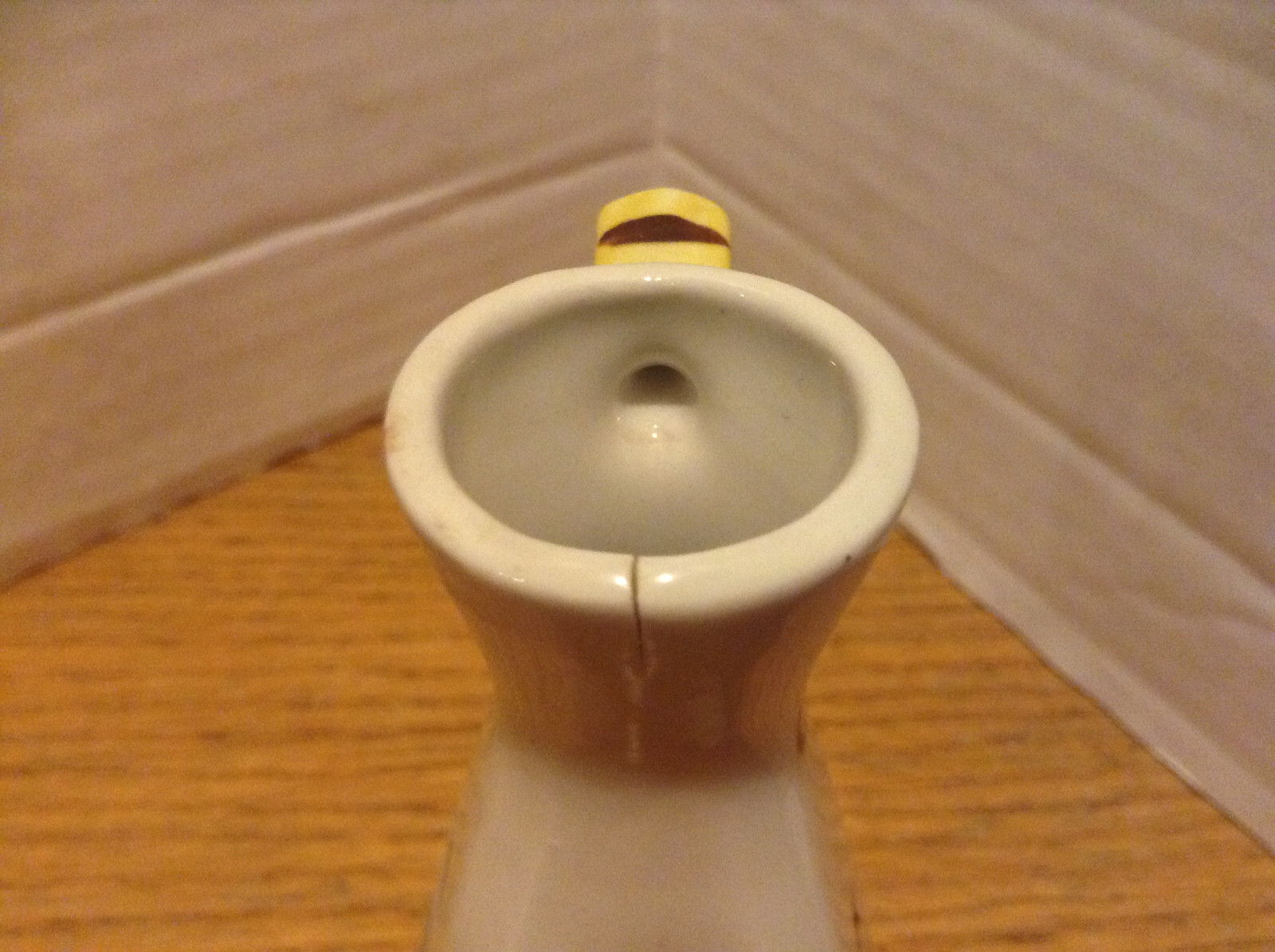 Vintage Ceramic Salt & Pepper Shakers & Cruet - Hand Painted Berries & Leaves 