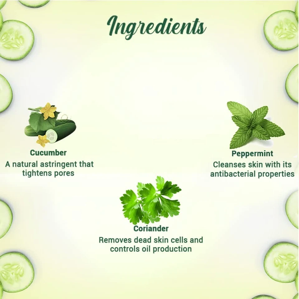 Biotique Cucumber Pore Tightening Refreshing Toner 120 ml - Image 3 of 4