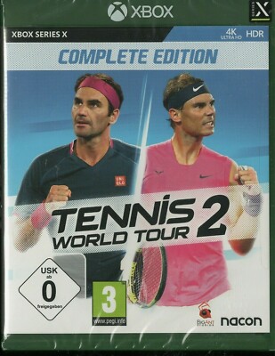 Tennis World Tour 2 - Complete Edition (Microsoft Xbox Series X|S, 2021)