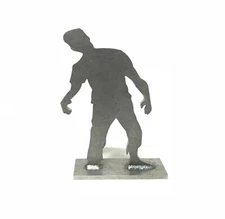 AR500 Zombie Silhouette Steel Knock-Over Target 12”X 8”X 3/8”