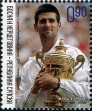 Bosnia 2011  Novak Djokovic, Tennis World Nr.1  MNH**