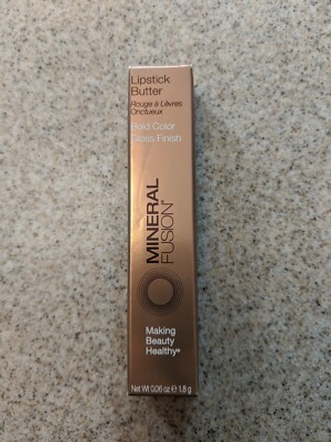 Mineral Fusion Lipstick Butter - Nt Wt 0.06 oz - CHOOSE YOUR SHADE - Bold, Gloss
