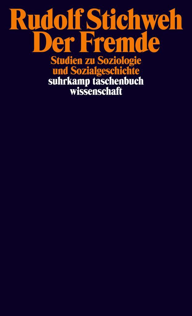 Thumbnail - Der Fremde | Rudolf Stichweh | 2010 | Deutsch