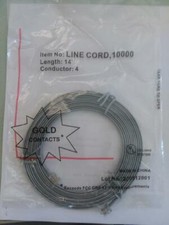 NEW phone line cord, 10000 14' conductor: 4