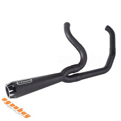 2-into-1 Full Complete Exhaust System Stainless Steel Muffler For