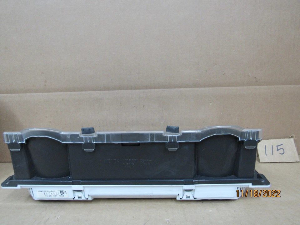 Acura TL 2000 cabezal de instrumento velocímetro medidor panel OEM HR-0252 Foto 3 de 4