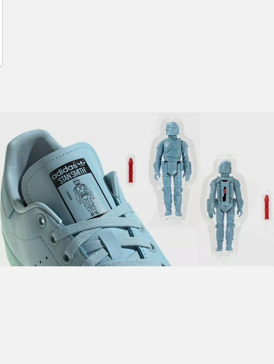 Star Wars Adidas Stan Smith Men's Size 7.5 Boba Fett GX6777