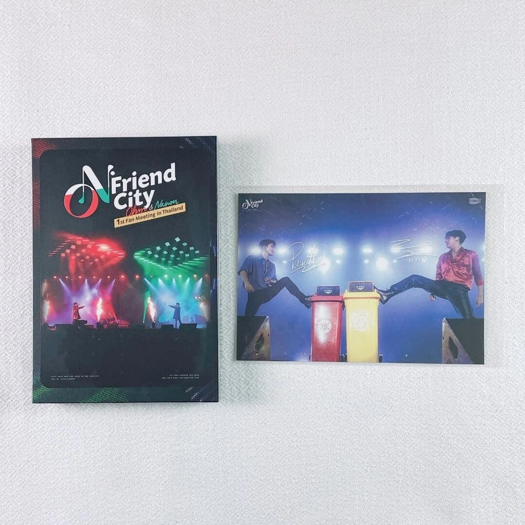 Ohmnanon DVD Boxset O-N Friend City 1ST Fan Meeting In Thailand Box From Japan