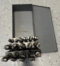 HUOT Morse Taper MT 2 & 3 Drill Index 49/64 To 1” Machinist Tool PTD UB Lsi Etc