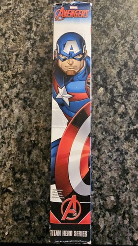 Figura de acción de juguete Capitán América Marvel Avengers | Serie Titan Hero - Imagen 3 de 4