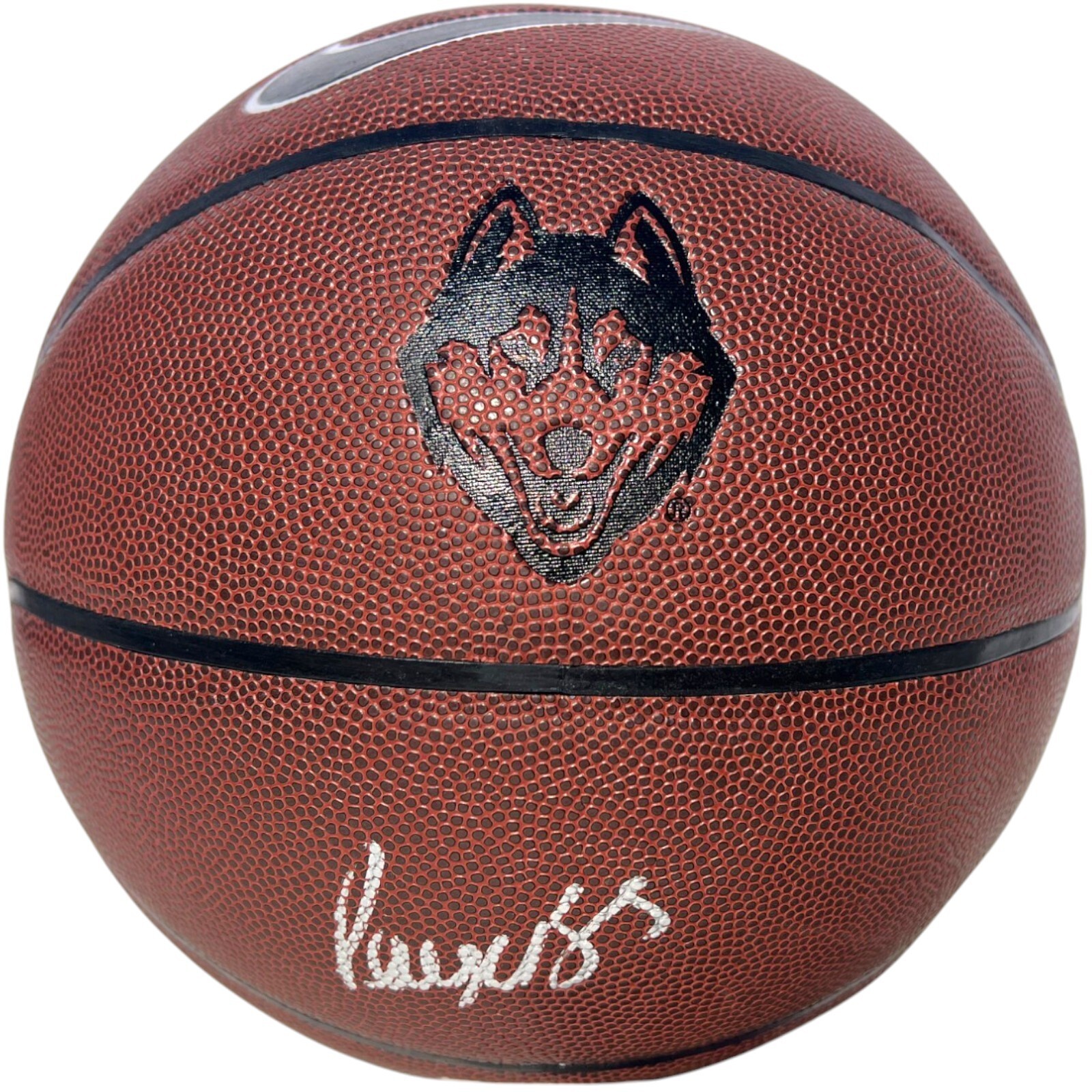 PAIGE BUECKERS SIGNED AUTOGRAPHED UCONN HUSKIES NIKE LOGO BASKETBALL FINAL 4 JSA 