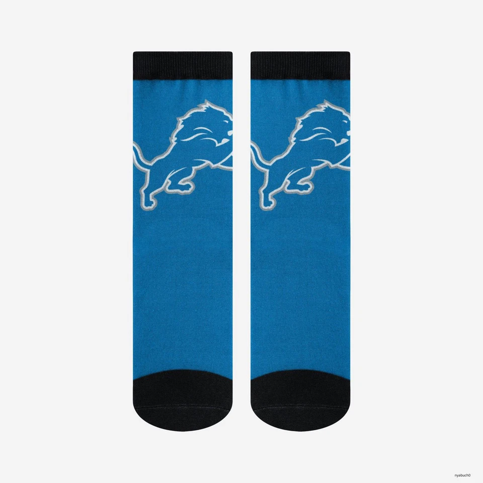 Calcetines de horario estelar Detroit Lions, calcetines para adultos, talla única, regalo de Navidad Foto 3 de 4