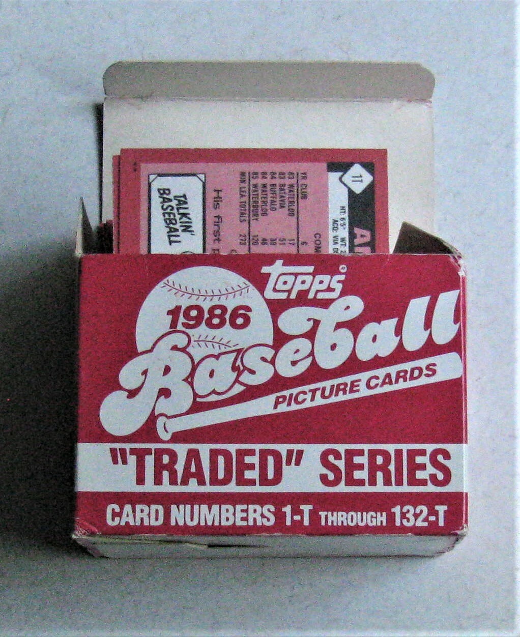 1986 Topps Traded Baseball ~ Pick Your Cards & Fill Your Sets Cards (1T-132T)👍