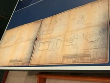 ORIGINAL TALON INC. MANUFACTURING BLUEPRINT "ANGLE DRESSER" TOOL DWG# T4247
