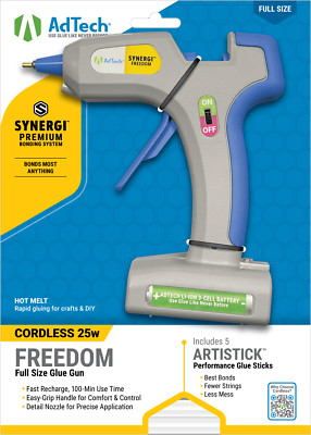 AdTech Cordless Freedom Rechargeable Glue Gun - Full Size