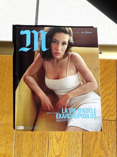 ADELE EXARCHOPOULOS JAMES GRAY TOM CRUISE M LE MAG LE MONDE CINEMA CANNES 2022 - Photo 1 sur 5