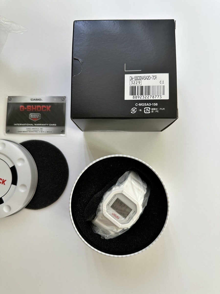 BRAND NEW CASIO G-SHOCK DW5600 NASA LIMITED EDITION, NEVER