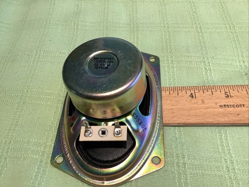 Sharp 3”x5” Full Range  Speaker 8 Watts 8 Ohms Shielded Magnet - Picture 3 of 4