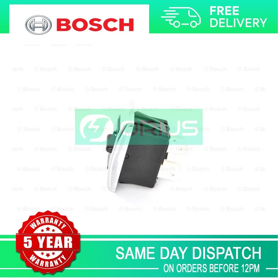 Fits BMW 2000-3.2 2.0 2.8 3.0 Bosch Front Window Regulator Switch - Image 4 of 4