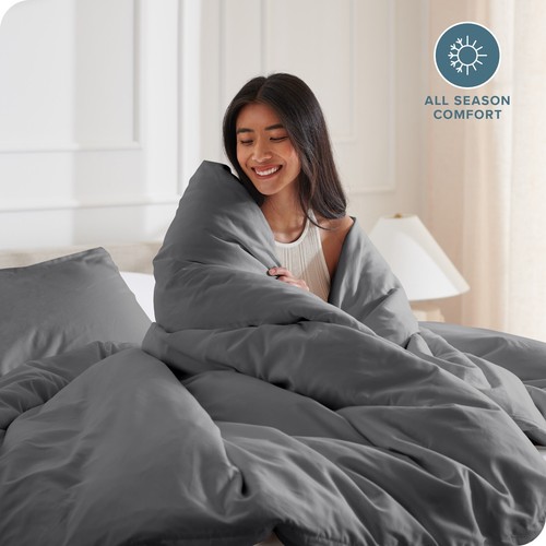 Bare Home Luxury Duvet Cover and Sham Set - Premium 1800 Collection - Ultra Soft - Picture 31 of 113