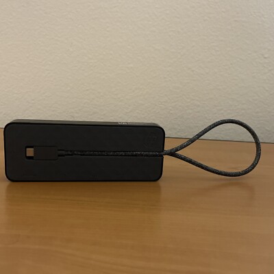HP 1PM64AA USB Type-C Mini Docking Station with 4K HDMI and VGA Support