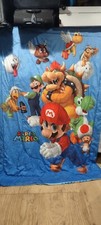 Super Mario Duvet Bed Spread, Comforter, Quilt 91"X64"