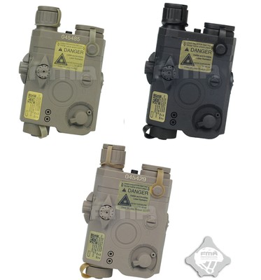 Étui à Batterie FMA PEQ 15 – Pour Airsoft/paintball – Laser Vert Inclus