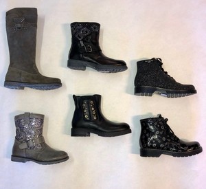 saldi stivali nero giardini