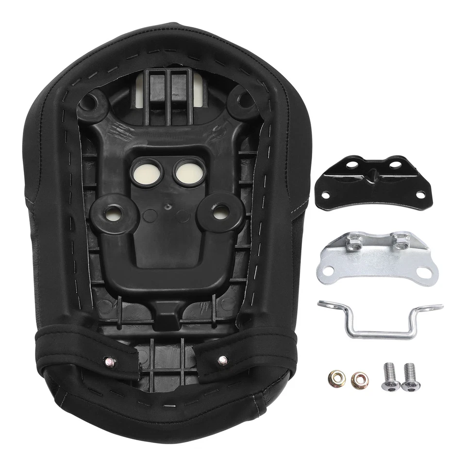 Asiento de pasajero negro con montaje de clavija apto para Yamaha Bolt XV950 R-Spec 2014-Up Foto 4 de 4