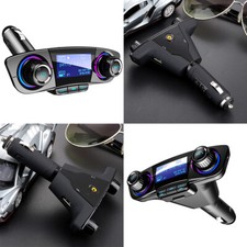 US Bluetooth Car FM Transmitter MP3 Player Hands free Radio Adapter USB Charger