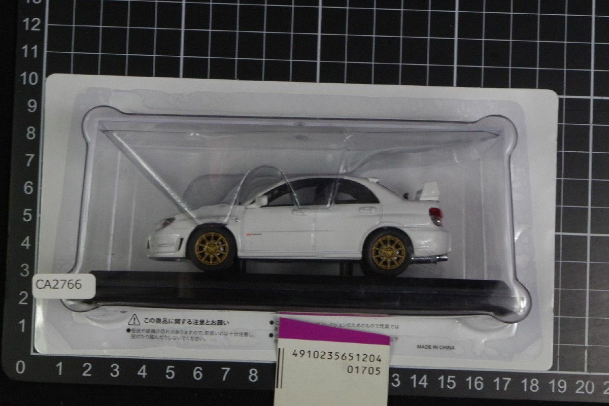 Subaru Impreza WRX STI 2006 1/43 Scale Box Mini Car Display