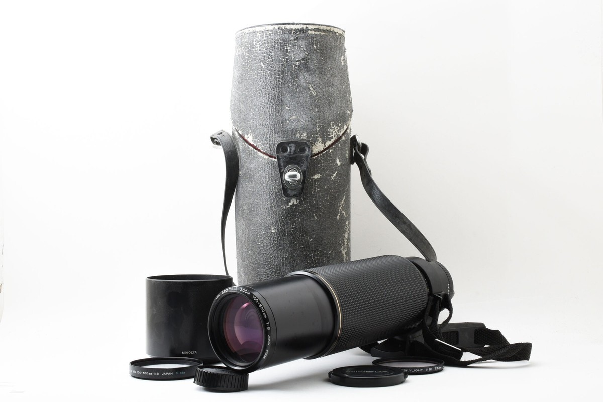 ミノルタ MD APO Tele 100-500mm f8 Zoom 5714 Minolta MD APO Tele 100-500mm f8 MF Zoom Telephoto Lens 5714