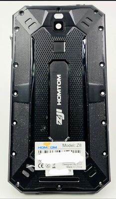 HomTom Zoji Z8 Akkudeckel Backcover Rahmen Gehäuse Schwarz