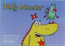 2016 Zeszyt znaczkowy Molly Monster niestemplowane - e003
