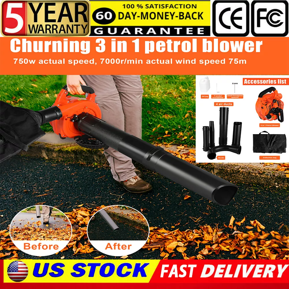 Gas leaf 2024 blower and vacuum