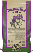 Down To Earth Organic Fish Bone Meal 4-12-0 All-Natural Fertilizer, 50 lbs 3.07 per gallon