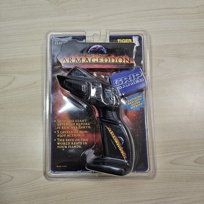 New Sealed 1998 Tiger Grip Games ARMAGEDDON Movie LCD Handheld Asteroid Rare