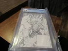 Gambit Marvel Authentix CGC Graded 9.6 Sketch Cover Variant Comic Book