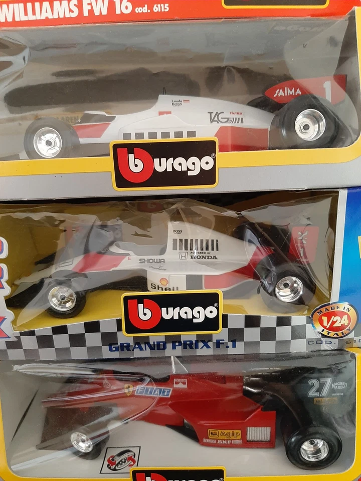 LOTTO  BURAGO 12 Modelli  FORMULA  1 SCALA 1:24  - Immagine 4 di 4