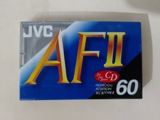 JVC AF II 60 Type II for CD Blank Cassettes - Factory Sealed - 11 Tapes