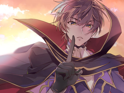 Anime boys code geass kururugi suzaku short hair Custom Gaming Mat Desk